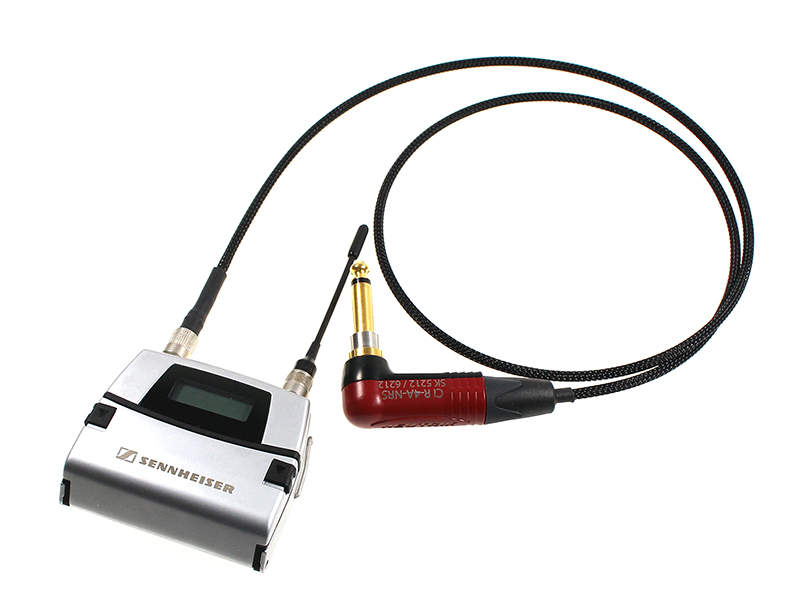 Instrument Cables for Sennheiser Wireless Body Packs Fischer